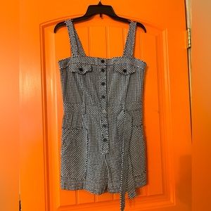 Super Cute checkered romper